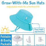 Jan & Jul FINAL SALE Sun Hat Aqua Dry Bucket Marine