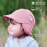 Jan & Jul Sun Soft Baby Cap Juniper Green