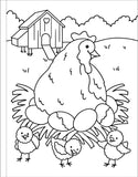 Toddler Time My First Coloring Book! On the Farm