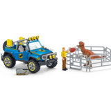 Schleich 41464 Off-Road Vehicle with Dino Outpost *