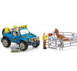 Schleich 41464 Off-Road Vehicle with Dino Outpost