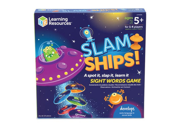 Learning Resources 8596 Slam Ships Sight Word Game