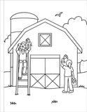 Toddler Time My First Coloring Book! On the Farm