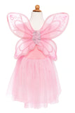 Great Pretenders 32315 Pink Sequins Butterfly Dress with Wings