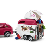 Schleich 42535 Horse Adventures with Car and Trailer