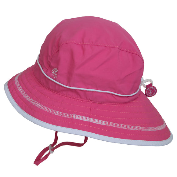 Calikids Sun Hat S1716 UV Beach Hot Pink