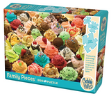Cobble Hill 350pc Family Puzzle 54614 More Ice Cream