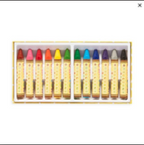 Ooly Brilliant Bee Crayons 12pk