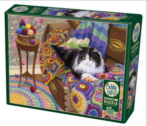 Cobble Hill 1000pc Puzzle 40145 Comfy Cat