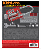 4m 3445 KidzLabs Giant Visible Padlock
