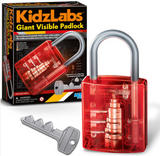 4m 3445 KidzLabs Giant Visible Padlock