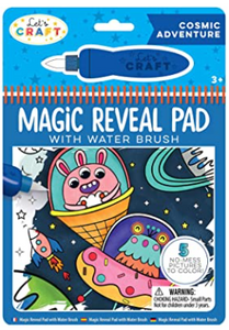 Let's Craft Magic Reveal Pad - Space, Dinos & Vehicles Ast5