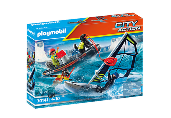 Playmobil 70141 City Action Water Rescue with Dog