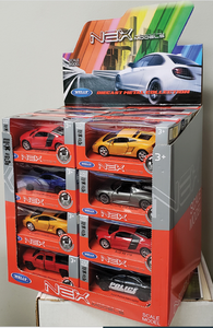 Welly Die Cast Model Cars in Gift Box - Assorted