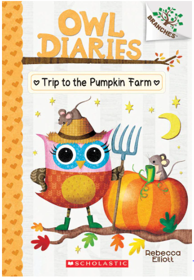 Owl Diaries #11: Trip to the Pumpkin Farm Book (A Branches Book)