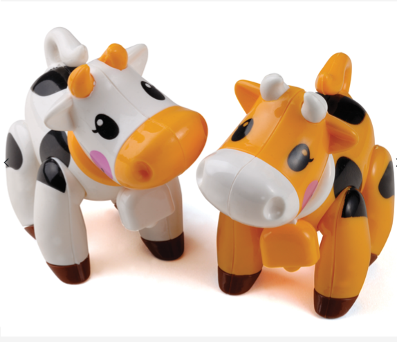 Cute Circus Troupe Toys: Cows