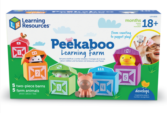 Learning Resources 6805 Peekaboo Learning Farm