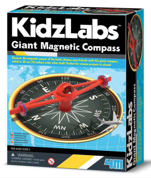 4m 3438 KidzLabs Giant Magnetic Compass