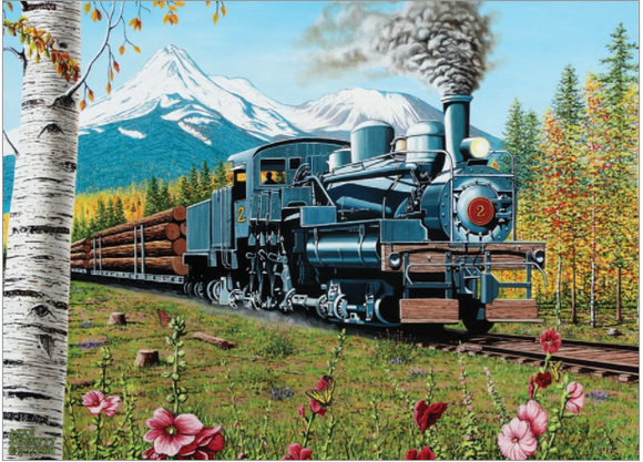 Cobble Hill 1000pc Puzzle 80169 Lumbering Along