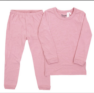 Coccoli 2pc Pajamas Silver Pink