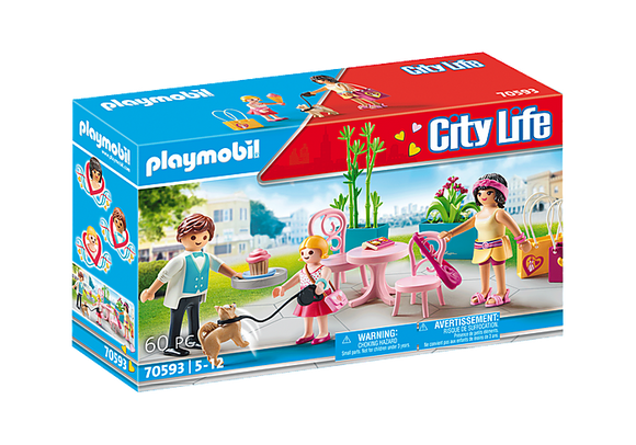 Playmobil 70593 City Life Coffee Break *