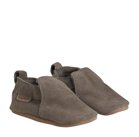 Enfant Suede Slippers Chocolate Chip