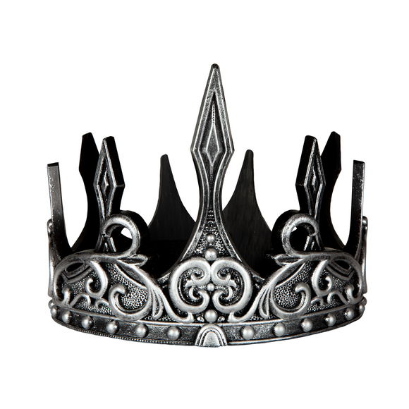 Great Pretenders 11560 Medieval Crown Silver/Black