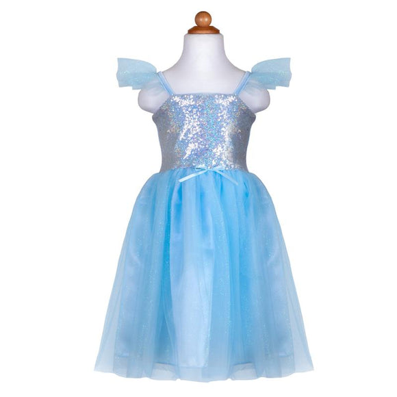 Great Pretenders 32383/32385/32387 Sequins Princess Dress Blue