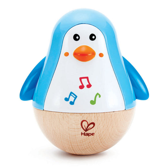 Hape E0331 Penguin Musical Wobbler
