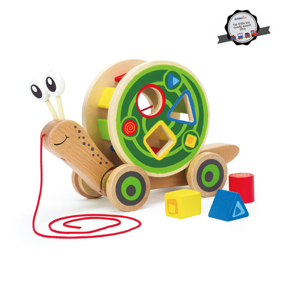 Hape E0349 Walk-A-Long Snail