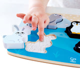 Hape E1620 Polar Animal Tactile Puzzle