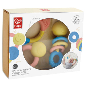 Hape E0027 Rattle & Teether Collection