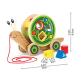 Hape E0349 Walk-A-Long Snail