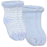 Kushies 2pk Terry socks Blue