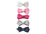 Baby Wisp Chelsea Boutique Bow 5pk Snap Clip - Prep Girl BW1517