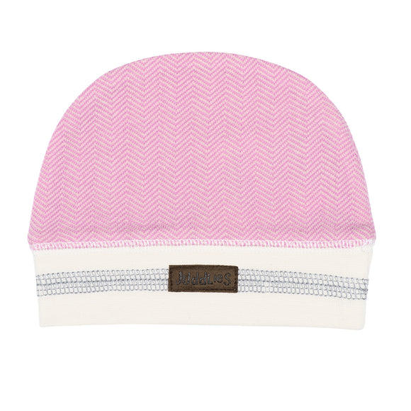 Juddlies FINAL SALE Cotton Hat Sunset Pink