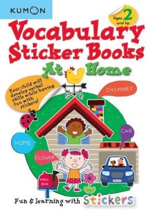 Kumon Vocabulary Sticker Book At Home 2 & Up