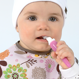 Kushies Baby's First Toothbrush, Pink