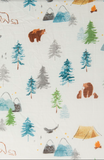 Loulou Lollipop Fitted Crib Sheet - Adventure Begins