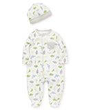 Little Me Preemie Sleeper/Hat Tiny Dinos