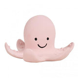 Tikiri Organic Natural Rubber Rattle, Teether & Bath Toy Octopus