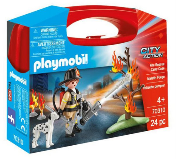 Playmobil 70310 City Action Fire Rescue Carry Case