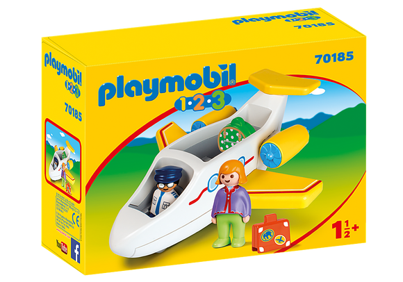 Playmobil 123, 70185 Plane with Passenger