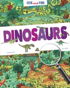 Seek & Find Dinosaurs Book