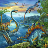 Ravensburger 3x49pc Puzzle 09317 Dinosaur Fascination