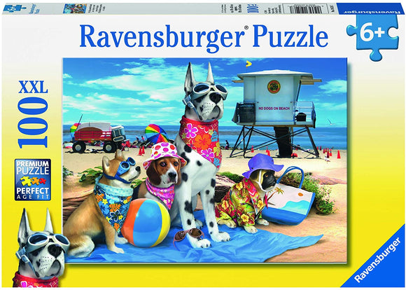 Ravensburger 100pc Puzzle 10526 No Dogs on the Beach