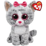 Ty KIKI the Grey Striped Cat 6"