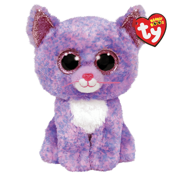 TY CASSIDY the Lavender Cat 6