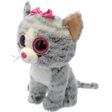 Ty KIKI the Grey Striped Cat  6"