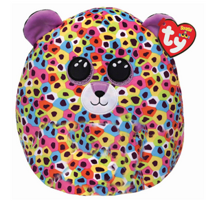 Ty Squish-A-Boo GISELLE the Leopard 10"